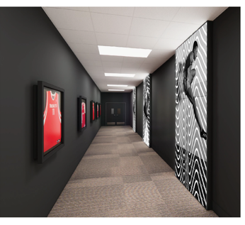 Adidas branded environment installation
